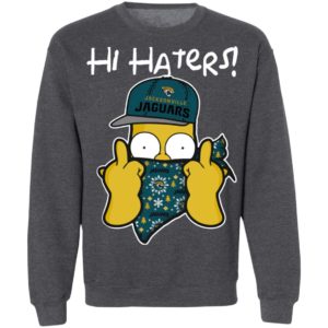 Hi Hater The Simpsons Christmas Gangster Jacksonville Jaguars Shirt