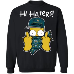 Hi Hater The Simpsons Christmas Gangster Jacksonville Jaguars Shirt