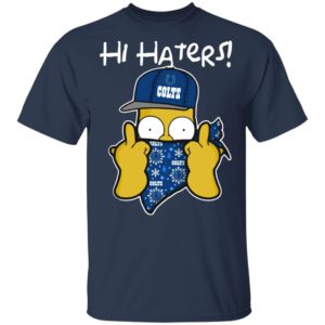 Hi Hater The Simpsons Christmas Gangster Indianapolis Colts Shirt