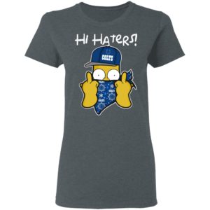 Hi Hater The Simpsons Christmas Gangster Indianapolis Colts Shirt