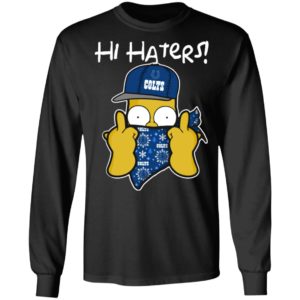 Hi Hater The Simpsons Christmas Gangster Indianapolis Colts Shirt