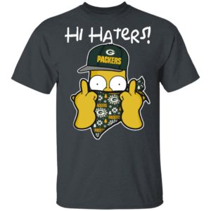 Hi Hater The Simpsons Christmas Gangster Green Bay Packers Shirt Hi Hater The Simpsons Christmas Gangster Green Bay Packers Shirt