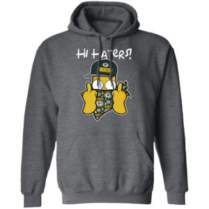 Hi Hater The Simpsons Christmas Gangster Green Bay Packers Shirt