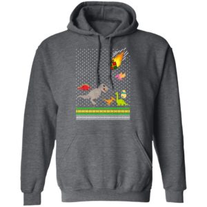 Dino T-rex Tyrannosaurus Ugly Christmas Sweatshirt