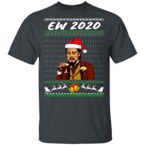 Ew 2020 Funny Santa Leonardo Dicaprio Ugly Christmas Sweatshirt