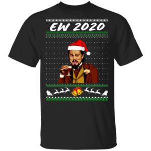 Ew 2020 Funny Santa Leonardo Dicaprio Ugly Christmas Sweatshirt