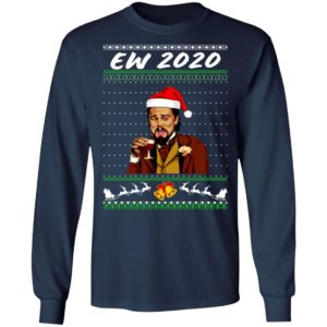 Ew 2020 Funny Santa Leonardo Dicaprio Ugly Christmas Sweatshirt