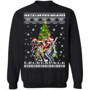 Aerosmith Christmas Tree Ugly Christmas Sweater