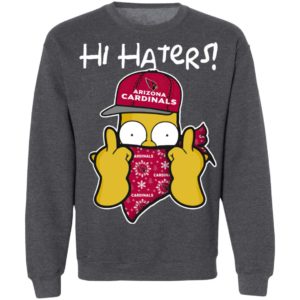 Hi Hater The Simpsons Christmas Gangster Arizona Cardinals Shirt