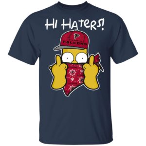 Hi Hater The Simpsons Christmas Gangster Atlanta Falcons Shirt