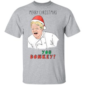 Gordon Ramsay You Donkey Funny Christmas Sweatshirt