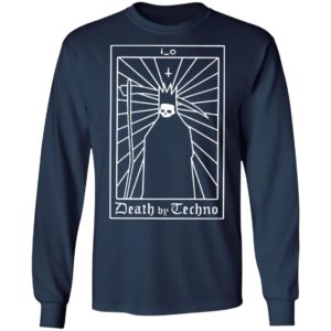 I O Death By Techno Back Classic Mens T-shirt, Hoodie, LS