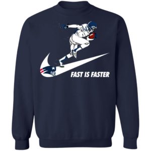 Fast Is Faster Strong New England Patriots Nike Shirt, Hoodie
