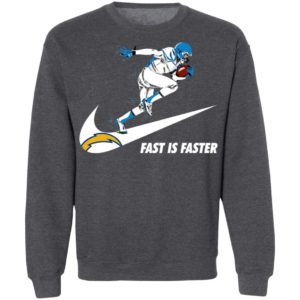 Fast Is Faster Strong Los Angeles Chargers Nike Shirt, Hoodie