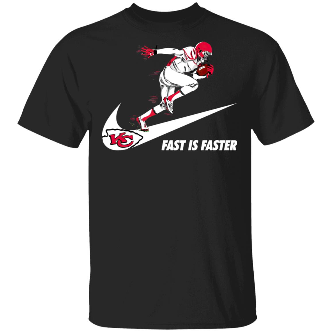 Fast Is Faster Strong Kansas City Chiefs Nike Shirt, Hoodie