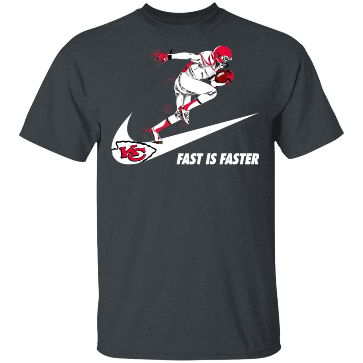 Fast Is Faster Strong Kansas City Chiefs Nike Shirt, Hoodie