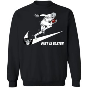 Fast Is Faster Strong Oakland Raiders Nike Shirt, Hoodie