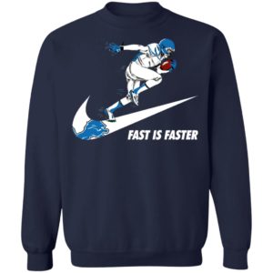 Fast Is Faster Strong Detroit Lions Nike Shirt, Hoodie