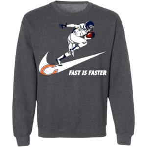Fast Is Faster Strong Chicago Bears Nike Shirt, Hoodie