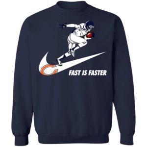 Fast Is Faster Strong Chicago Bears Nike Shirt, Hoodie
