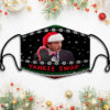 Xmas Gnome Alone Mask Cute Gnome Face Mask