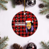 Aerosmith Merry Christmas Circle Ornament