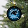 Buffalo Bills Christmas Merry Christmas Circle Ornament