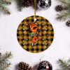 Cardi B It_s A Christmas Cardi Ukurrrrr Merry Christmas Circle Ornament