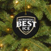 Milwaukee_s Best Ice Merry Christmas Circle Ornament