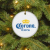 Coors Light Merry Christmas Circle Ornament