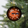Carolina Panthers Christmas Merry Christmas Circle Ornament