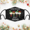 The Big Bang Theory Friends Christmas Face Mask