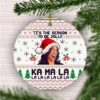 The Year Of Purhell Kills 99 Dreams And Hopes Quarantine Pandemic Christmas Decorative Ornament