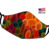 Colorful Peacock Reusable Face Mask Colorful Peacock Reusable Face Mask