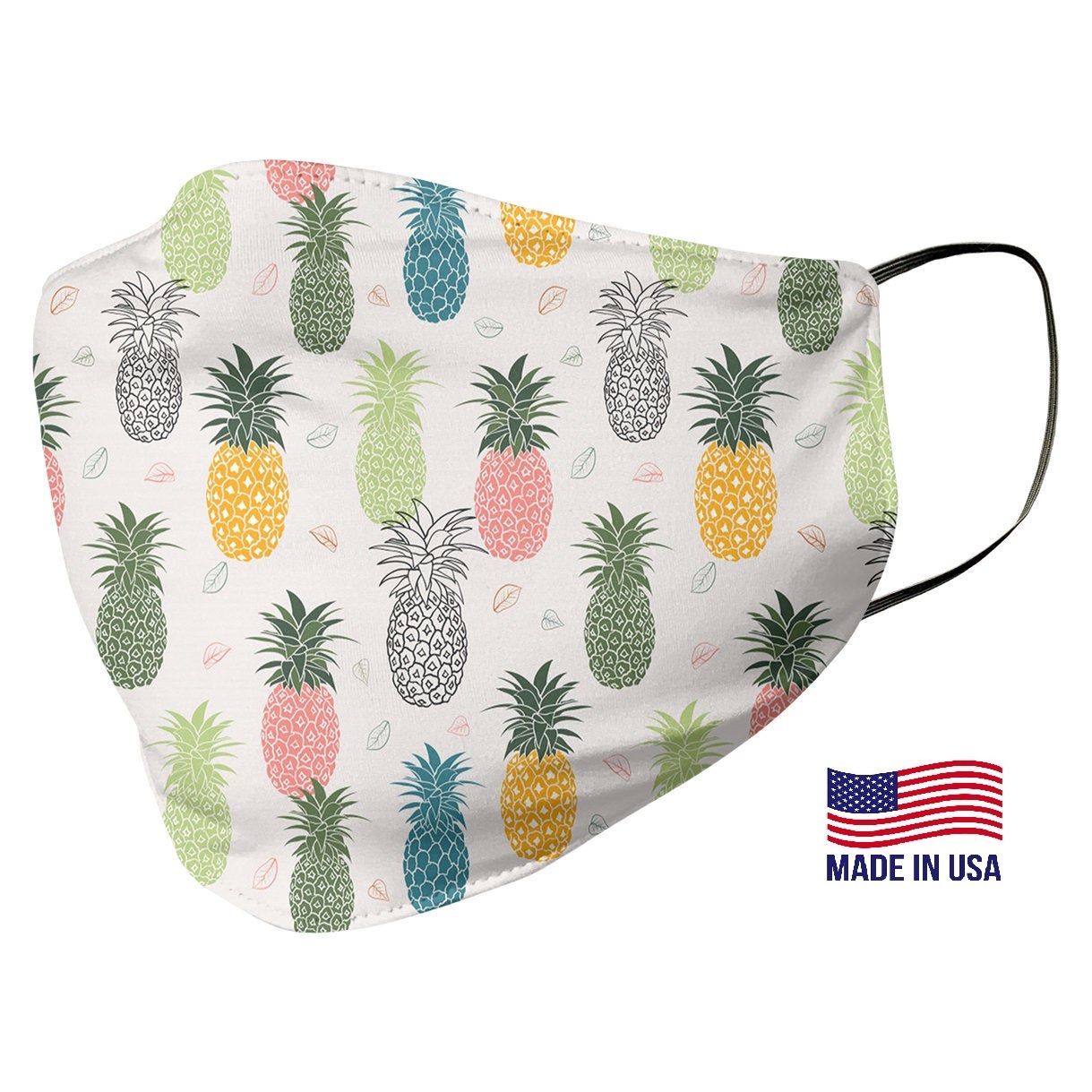 Pineapple Pattern Face Mask Pineapple Pattern Face Mask