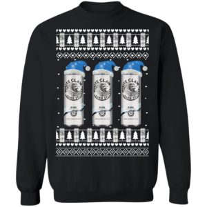 Pure White Claw Hard Seltzer Ugly Christmas Sweater
