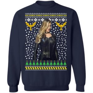 Black Canary Sara Lance Ugly Christmas Sweater
