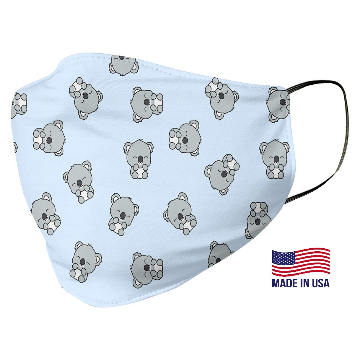 Cute Koala Pattern Face Mask