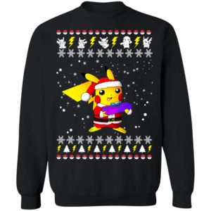 Pikachu Pokemon Ugly Christmas Sweater Pikachu Pokemon Ugly Christmas Sweater