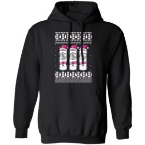 Black Cherry White Claw Hard Seltzer Ugly Christmas Sweater
