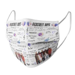 Backstreet Boy face mask
