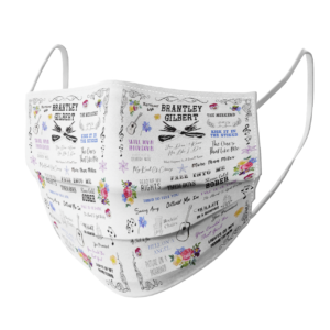 Brantley Gilbert face mask