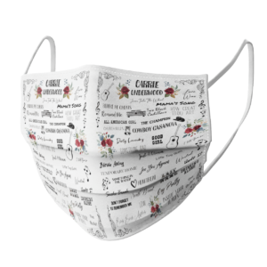 Carrie Underwood face mask