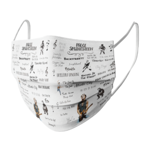 Bruce Springsteen face mask