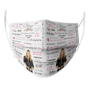 Celine Dion face mask