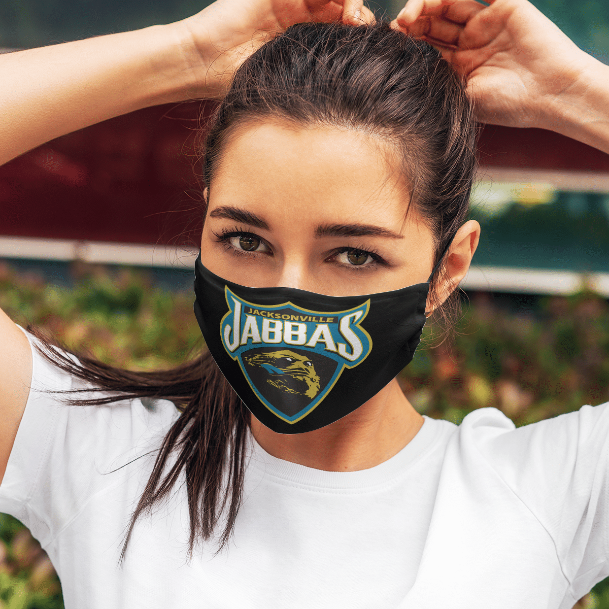 Jacksonville Jabbas Star Wars Mashup face mask Jacksonville Jabbas Star Wars Mashup face mask