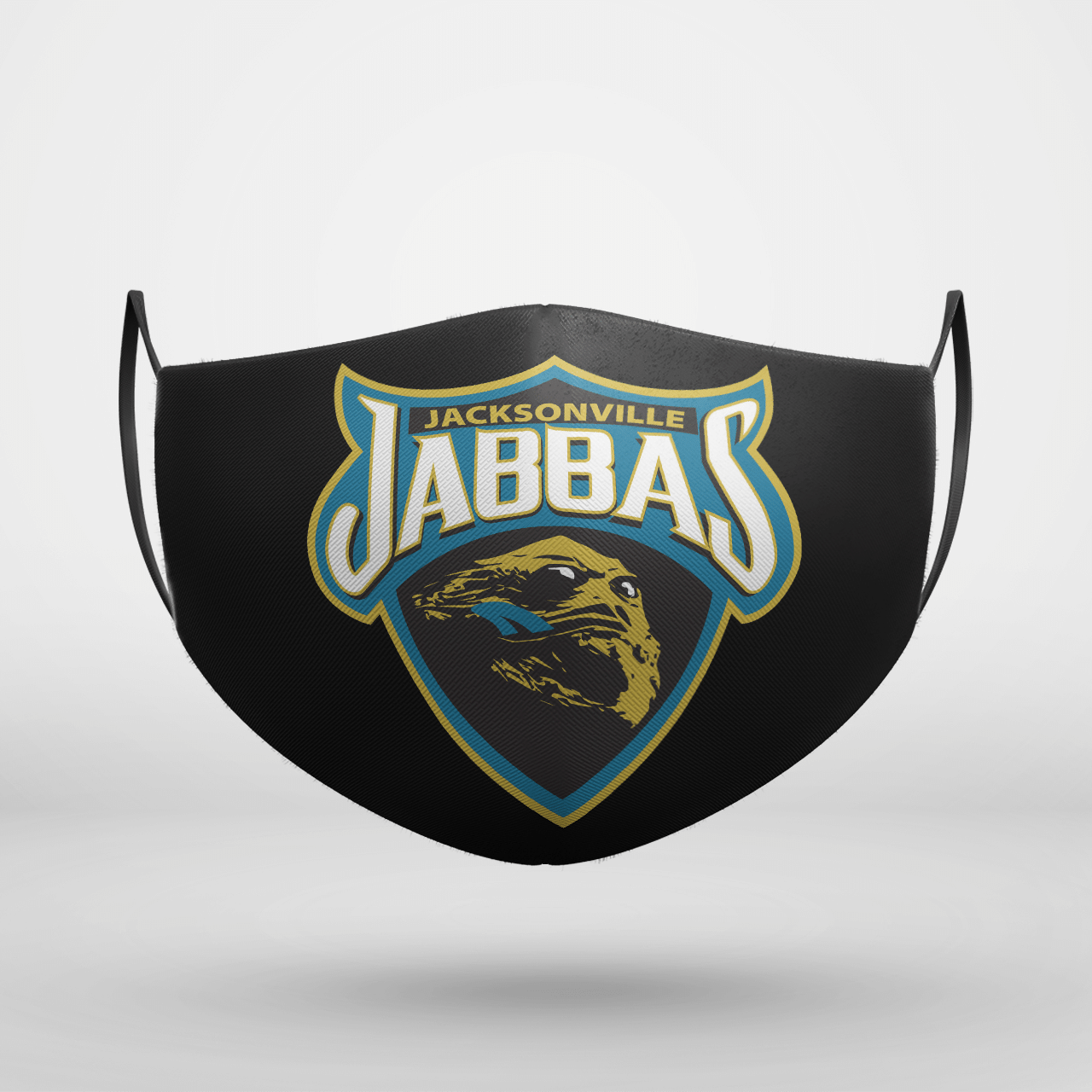 Jacksonville Jabbas Star Wars Mashup face mask Jacksonville Jabbas Star Wars Mashup face mask