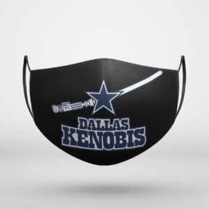 Dallas Kenobis Star Wars Mashup face mask