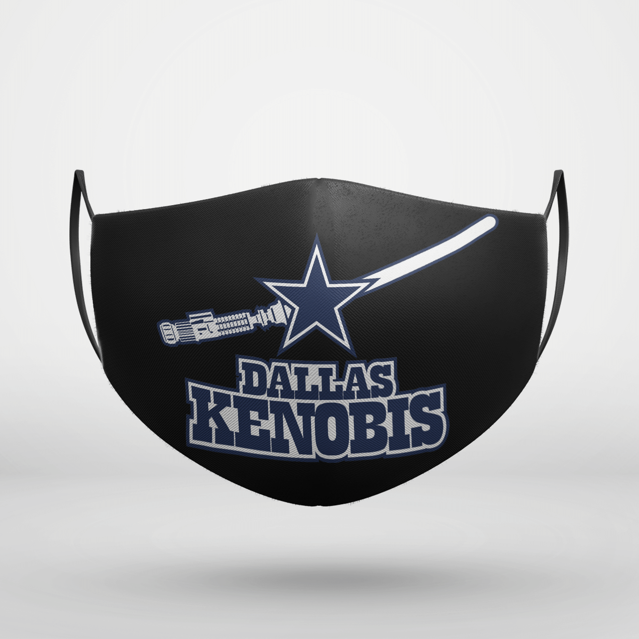 Dallas Kenobis Star Wars Mashup face mask Dallas Kenobis Star Wars Mashup face mask
