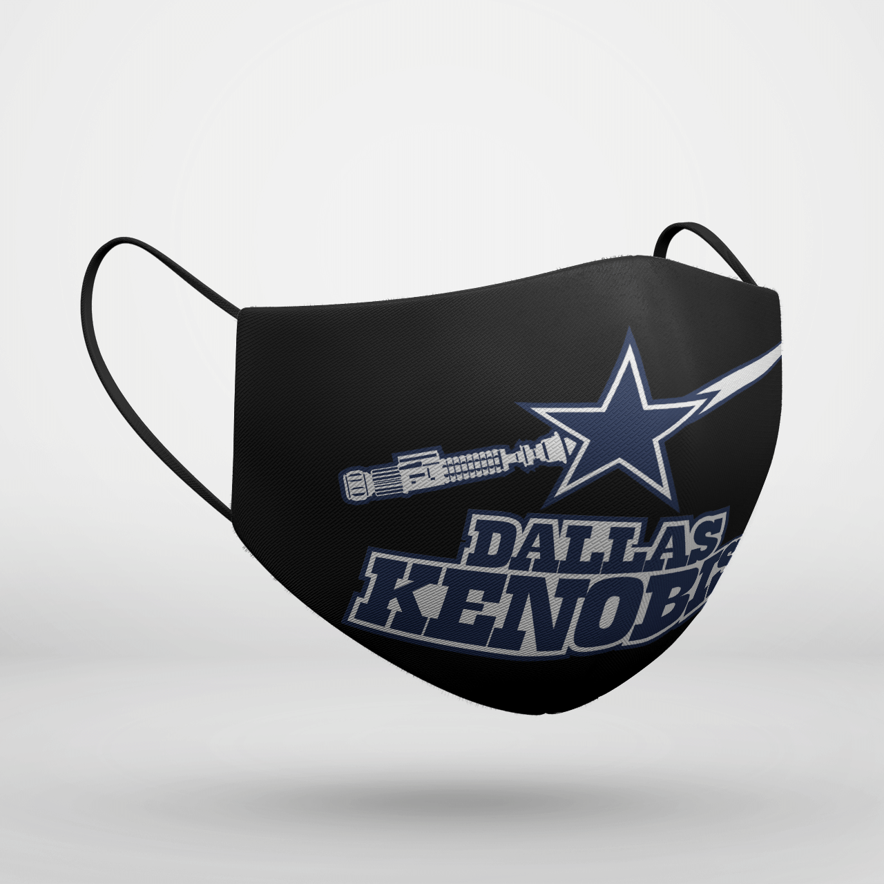Dallas Kenobis Star Wars Mashup face mask Dallas Kenobis Star Wars Mashup face mask